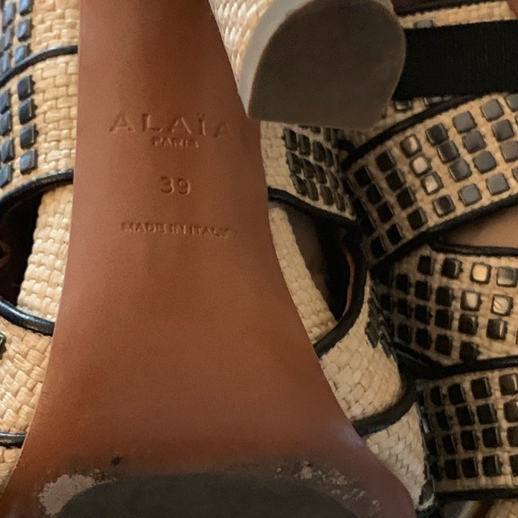 Azzedine alaia lace up heels size 9 - Picture 8 of 8